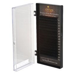 ELLEEBANA Mink eyelash extensions - j-curl - 0 15mm mixed tray